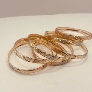 Gold filled semanario for girls charms design